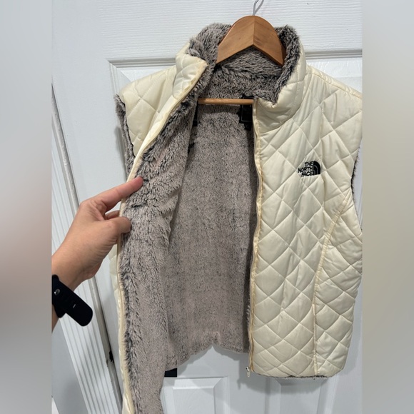 THE NORTH FACE S Fluffy Fleece/Ivory Size:XL - Picture 4 of 11